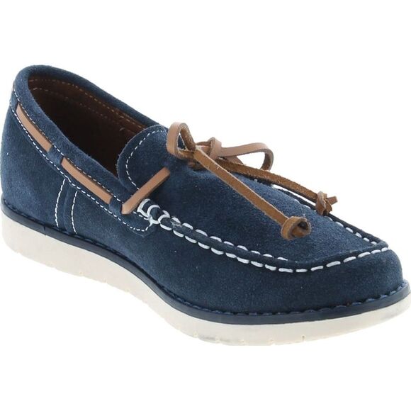 Kenneth Cole REACTION Flexy Penny Navy ChildB flats-shoes 3 NEW - Picture 7 of 8